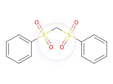 Chemical structure of Bis(phenylsulfonyl)methane
