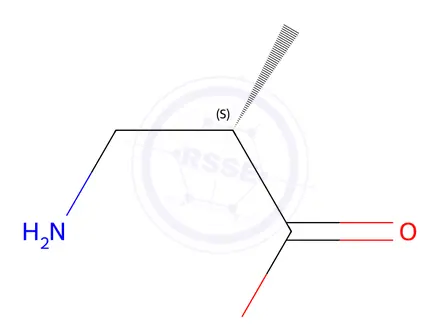 Chemical structure of (S)-β-Aminoisobutyric Acid