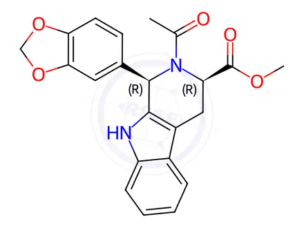 Chemical structure of Tadalafil Impurity N