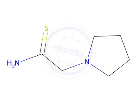 Chemical structure of 2-(pyrrolidin-1-yl)ethanethioamide