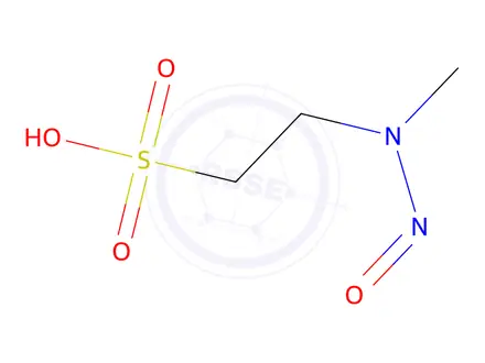 Chemical structure of N-Nitroso-N-Methyl-Taurine