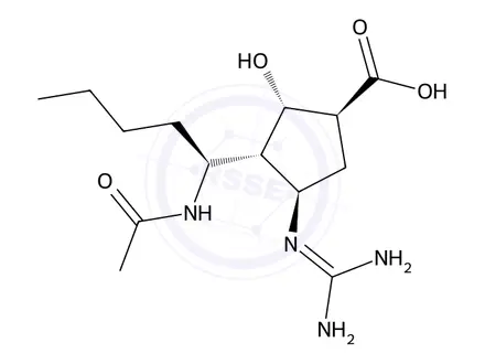 Chemical structure of Peramivir Impurity 184 (Mixture of Enantiomers)