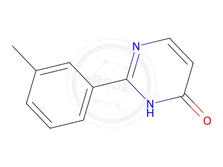 Chemical structure of 2-(3-Methylphenyl)-3,4-dihydropyrimidin-4-one