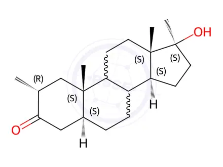 Chemical structure of 17A-Methyl-drostanolone