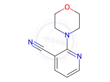 Chemical structure of 2-morpholin-4-ylnicotinonitrile
