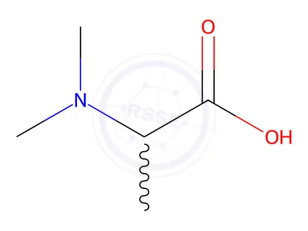 Chemical structure of N,N-Dimethylalanine