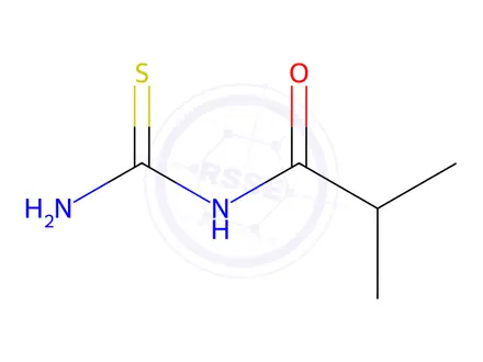 Chemical structure of N-Carbamothioylisobutyramide