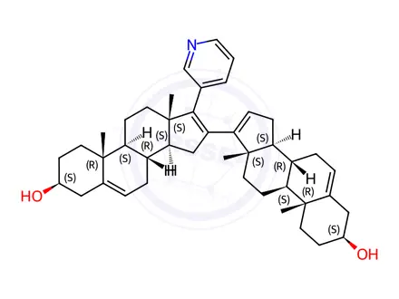 Chemical structure of Abiraterone Acetate Impurity 30