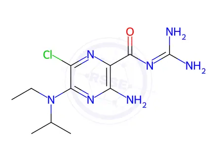 Chemical structure of Amiloride Hydrochloride Impurity 5