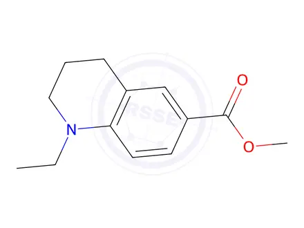 Chemical structure of Methyl 1-ethyl-1,2,3,4-tetrahydroquinoline-6-carboxylate