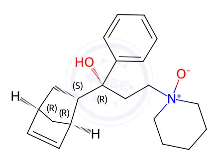 Chemical structure of Biperiden Impurity 4