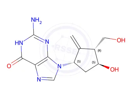Chemical structure of Entecavir