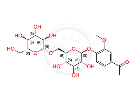 Chemical structure of Tectoruside