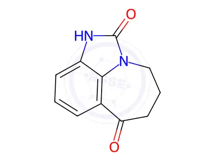 Chemical structure of Zilpaterol-des-6-(isopropylamino)-2,7-dione Impurity