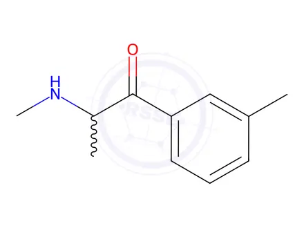 Chemical structure of 3-Methylmethcathinone