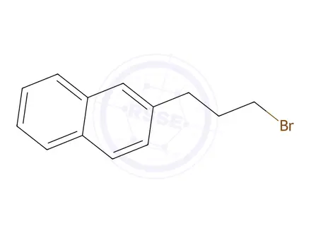 Chemical structure of 2-(3-Bromopropyl)naphthalene
