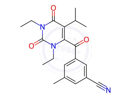 Chemical structure of Ainuovirine Impurity 7