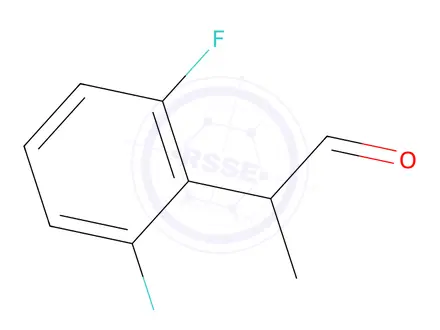 Chemical structure of 2-(2,6-Difluorophenyl)propanal