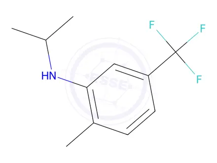 Chemical structure of n-Isopropyl-2-methyl-5-(trifluoromethyl)aniline