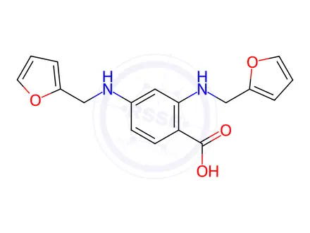 Chemical structure of Furosemide Impurity 4