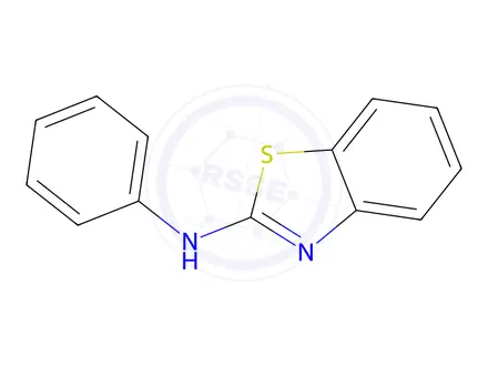 Chemical structure of N-Phenyl-1,3-benzothiazol-2-amine