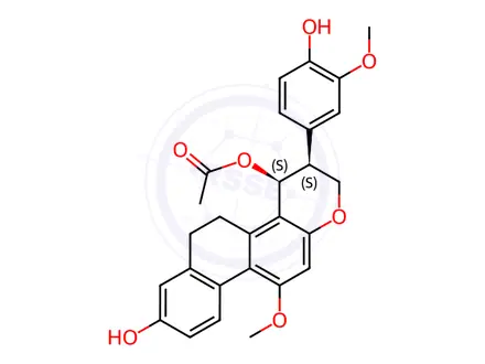 Chemical structure of Bletilol B