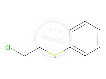 Chemical structure of 2-Chloroethyl Phenyl Sulfide