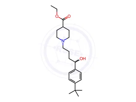 Chemical structure of Terfenadine EP Impurity J