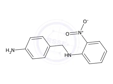 Chemical structure of N-(4-aminobenzyl)-2-nitroaniline