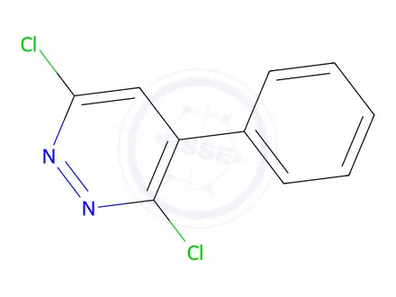 Chemical structure of 3,6-Dichloro-4-phenylpyridazine