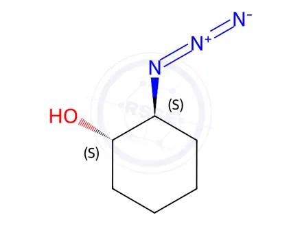 Chemical structure of (1S,2S)-2-azidocyclohexanol