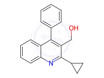 Chemical structure of Pitavastatin (2153433-73-7)