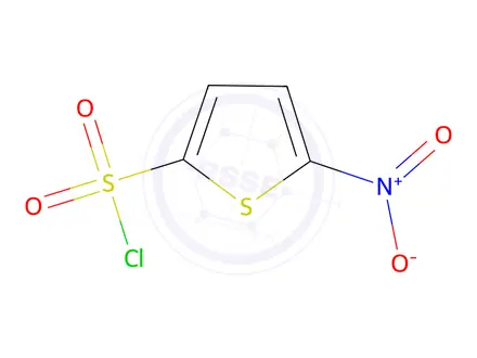 Chemical structure of 5-Nitrothiophene-2-sulfonyl Chloride
