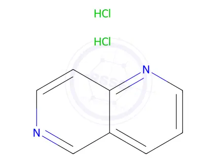 Chemical structure of 1,6]Naphthyridine dihydrochloride