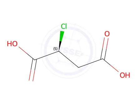Chemical structure of (S)-2-CHLOROSUCCINIC ACID