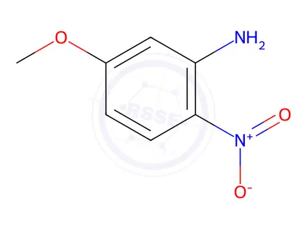 Chemical structure of 5-methoxy-2-nitroaniline