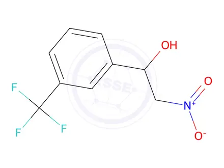 Chemical structure of α-(Nitromethyl)-3-(trifluoromethyl)benzenemethanol