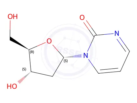 Chemical structure of β-2-Deoxy Zebularine