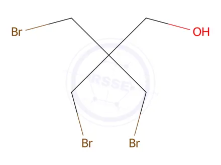 Chemical structure of Trisbromoneopentyl alcohol
