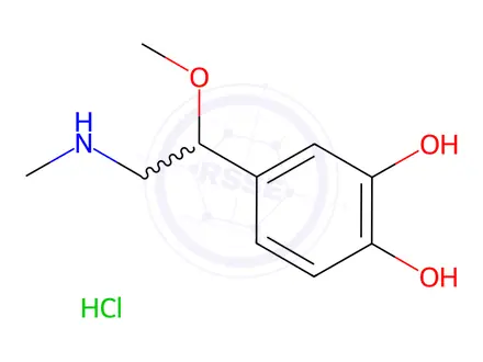 Chemical structure of Noradrenaline Impurity 29(Hydrochloride)