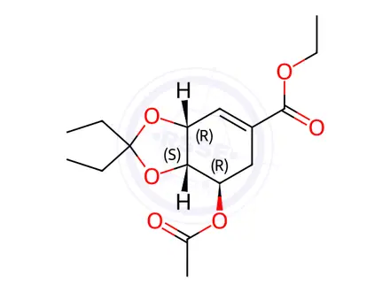 Chemical structure of Shikimic Acid Impurity 12