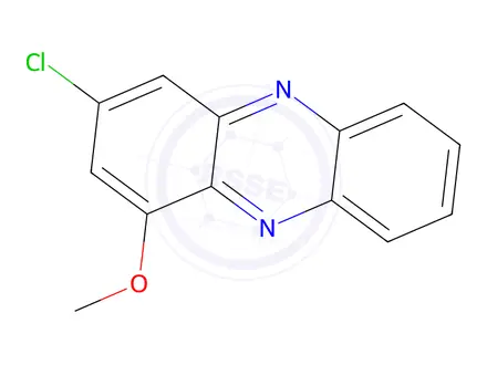 Chemical structure of 3-Chloro-1-methoxyphenazine
