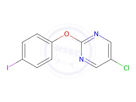 Chemical structure of 5-Chloro-2-(4-iodophenoxy)pyrimidine