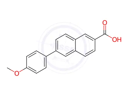Chemical structure of Adapalene Impurity 1