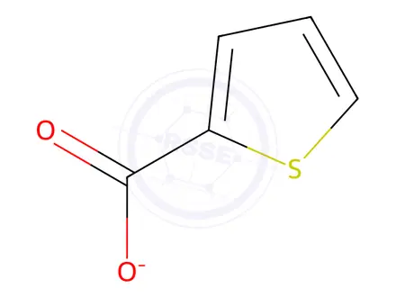 Chemical structure of Sodium Thiophene-2-carboxylate