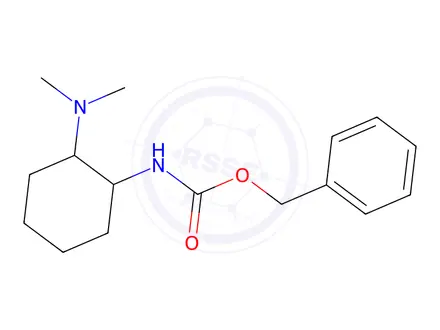 Chemical structure of Benzyl (2-(dimethylamino)cyclohexyl)carbamate