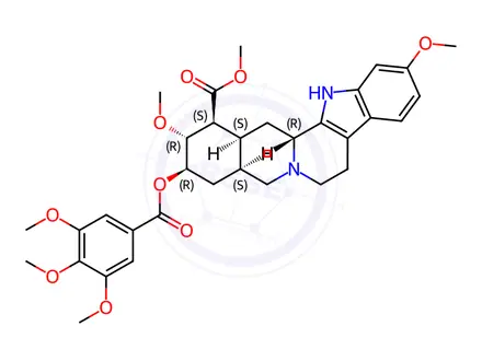 Chemical structure of Reserpine Impurity