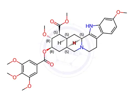 Chemical structure of Reserpine Impurity 7