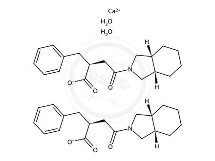 Chemical structure of Mitiglinide Calcium Hydrate Impurity 1