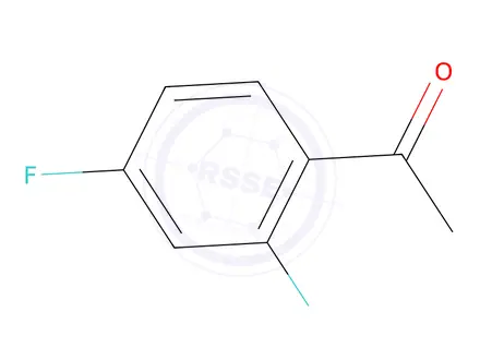 Chemical structure of 2′,4′-Difluoroacetophenone